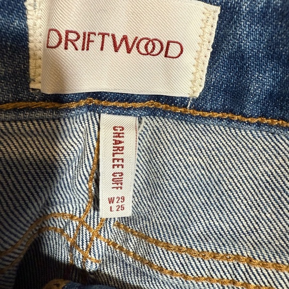 NWT Driftwood Charlie Cuff‎ Jeans/ 29 - Picture 8 of 9
